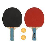 Набор для наст.тенниса, комплектность: 2 ракетки 8 мм., 2 шарика