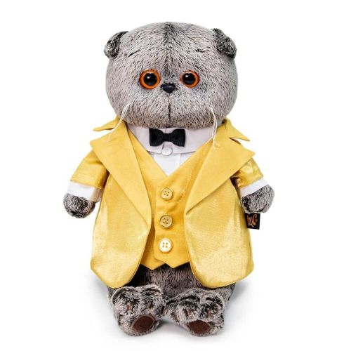 Басик в золотом фраке 25 см