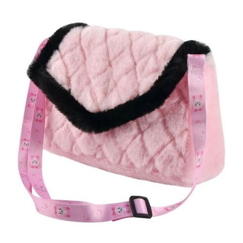 сумочка для девочки abtoys плюшевая розовая 25см фото 8 Сумочка для девочки ABtoys плюшевая розовая 25см фото 8