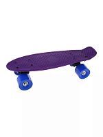 Скейтборд пластиковый 41x12 см фиолетовый 636247