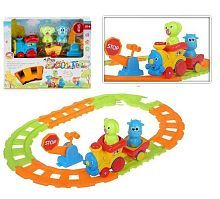 Игрушка для малышей Junfa Железная дорога, электромеханическая