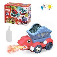 Динозавр эл-ф., свет, звук, дышит паром, эл.пит. АА*3 не вх.в компл., кор.