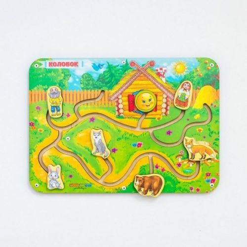Лабиринт Колобок размер 285*195 мм
