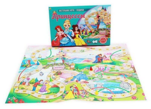 Игра настольная-ходилка лучшая. ПРИНЦЕССЫ