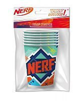 Набор бумажных стаканов ND Play NERF, голубой 250 мл 6штук