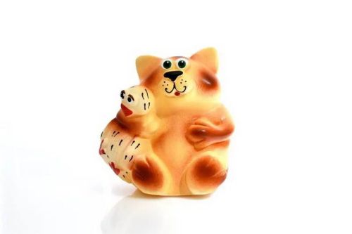 кот и гусь 11 см, игрушка пвх Кот и гусь 11 см, игрушка ПВХ