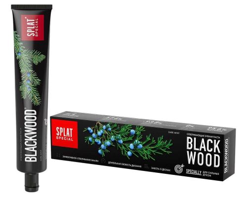 Зубная паста SPLAT Special Черное дерево 75мл фото 3