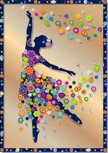 Клеvер Набор для изготовления картины Балерина (АС 43-230)