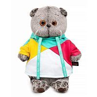 Басик в разноцветной толстовке 25 см