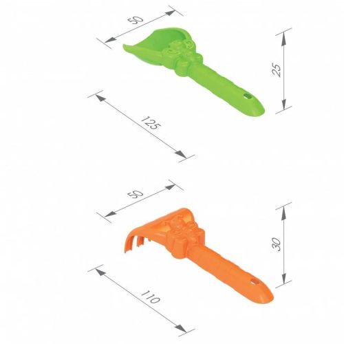 Набор игрушек в песочницу №33 Нордпласт в ассортименте 431733 фото 6