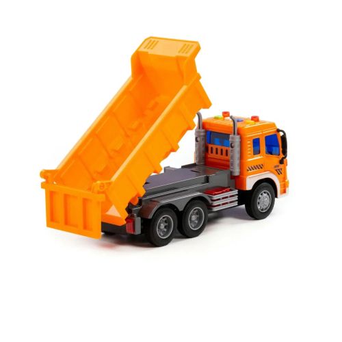 ПОЛЕСЬЕ Автомобиль самосвал Сити оранжевый фото 4