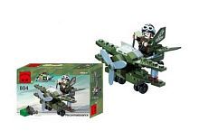 Конструктор Военный аэроплан, 50 деталей