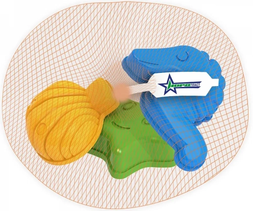 Набор формочек для песочницы Морской микс фото 2