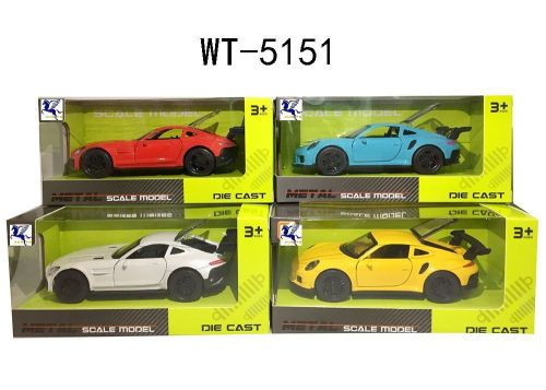 Машинка ABtoys металлическая 1:36 (серия 2) фото 2