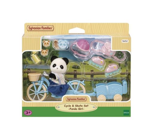 Игровой набор Sylvanian Families Прогулка на велосипеде и катание на роликах 5652