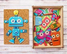 Конструктор Веселые гвоздики Роботы