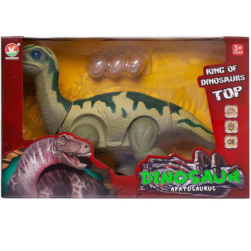 динозавр junfa апатозавр, электромеханический, откладывает яйца, свет, звук, зеленый фото 5 Динозавр Junfa Апатозавр, электромеханический, откладывает яйца, свет, звук, зеленый фото 5