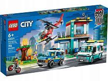 Констр-р LEGO CITY Штаб аварийных транспортных средств