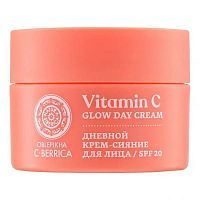 Крем для лица Natura Siberica Oblepikha C-BERRICA Сияние SPF 20, 50 мл