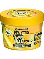 GARNIER Fructis Superfood Маска питательная, для очень сухих волос Банан 3в1 390мл