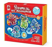 Набор для тв-ва Ваятель на магнитах Подарочный набор Драконы 4 стихии