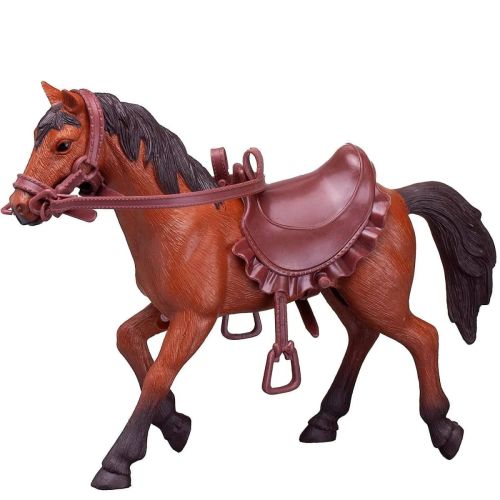 Фигурка Лошадка 20 см Junfa коричневая 302A фото 3