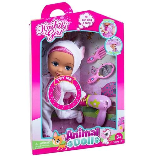 Кукла Kaibibi-animal Единорог 30см на батарейках