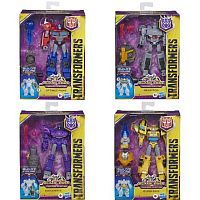 Робот-трансформер Hasbro TRANSFORMERS Кибервселенная ДЕЛЮКС 12 см