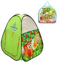 Палатка игровая Веселая улитка, сумка на молнии