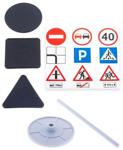 Игровой набор Светофор с дорожными знаками Форма С-159-Ф фото 6