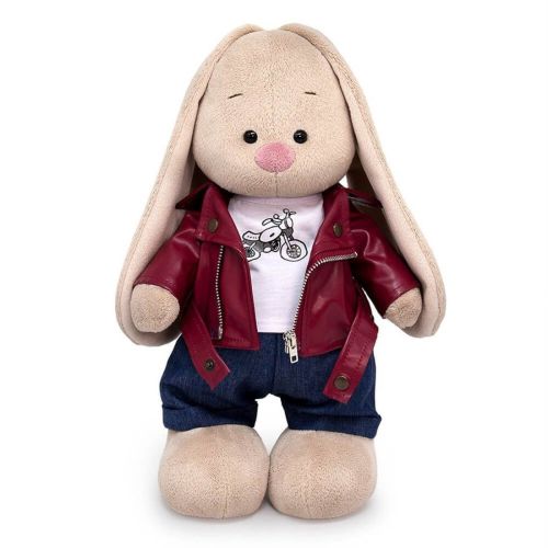 Зайка Ми в косухе и джинсах 32 см