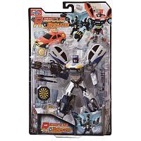 Робот-трансформер Abtoys Android, белый/синий