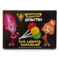 Набор Юный Химик Фикси опыты Как сделать карамель?