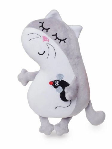 мягкая игрушка смолтойс котенок серый 35 см Мягкая игрушка СмолТойс Котенок серый 35 см