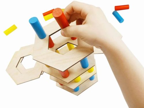 Развивающая игра Десятое королевство Сорви башню цветная фото 2