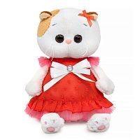 Кошечка Ли-Ли BABY в платье с белым бантом 20 см