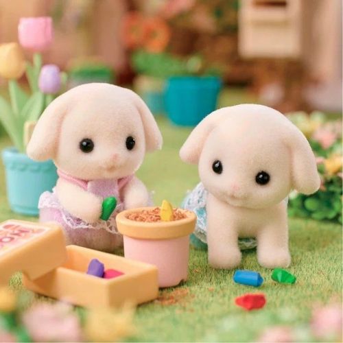 Набор мини-фигурок Sylvanian Families Цветочные кролики-близнецы 5737 фото 3