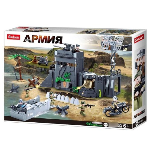 Конструктор серии Армия, 765 дет., кор.