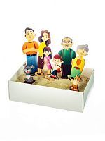 Игровой набор Woodlandtoys Семья 15*10