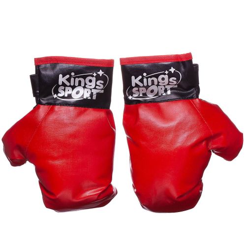 Набор боксерский Junfa Пират: груша 37,5 см и перчатки фото 2