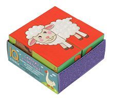 Умные кубики Айрис-Пресс Домашние животные 4 шт