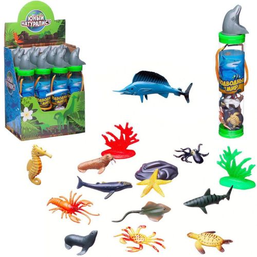 Игровой набор ABtoys Юный натуралист в тубе "Подводный мир"
