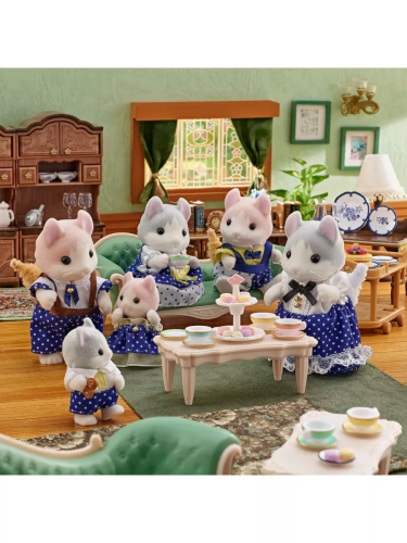 Набор фигурок Sylvanian Families Семья Котов кёрл 2150 фото 3