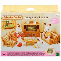 Набор мебели для кукол и фигурок Sylvanian Families Уютная гостиная 5339