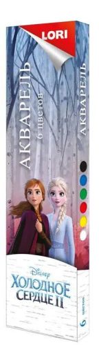 акварель disney "холодное сердце-2" 6 цветов Акварель Disney "Холодное сердце-2" 6 цветов