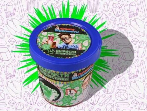 Набор Юный Химик Вырасти зеленого пушистика