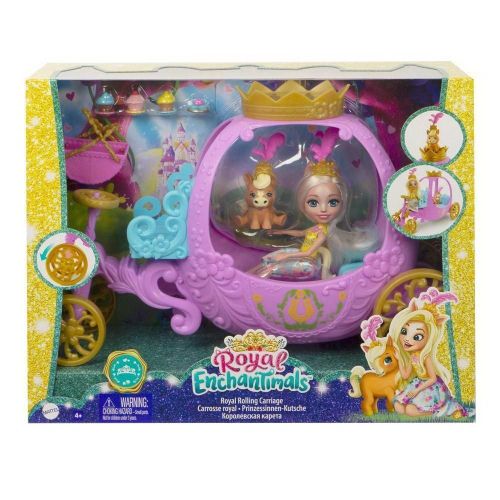 Игровой набор Mattel Enchantimals Королевская карета
