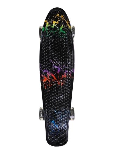 Скейтборд-пенниборд со светом Х-Match 56.5 х14.5 см 649110 фото 3