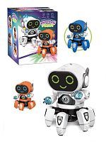 Робот, свет, звук, элементы питания АА*3шт. не входят, коробка, в ассортименте