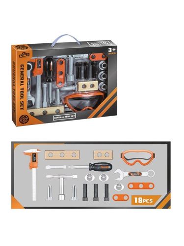 Игровой набор Инструменты, предметов 18шт., коробка